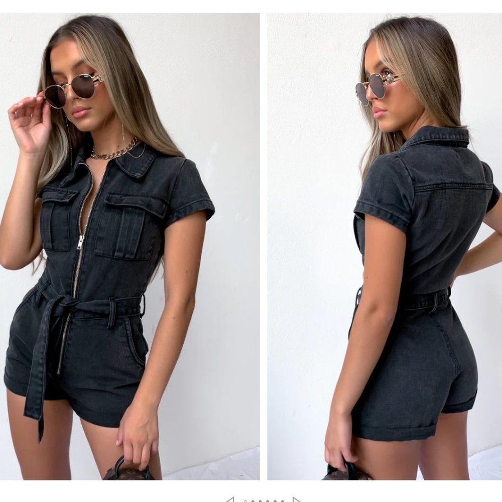 White Fox Summer of Love Playsuit 🕷️